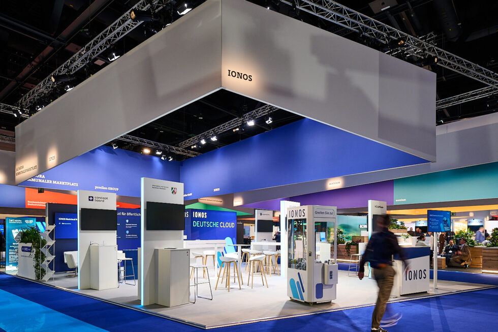 IONOS Messestand auf der SCCON – Smart Country Convention 2025