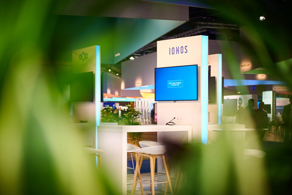 IONOS Messestand auf der SCCON – Smart Country Convention 2025