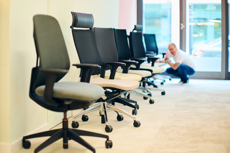 SEDUS Showroom Berlin für WORKWELL; fotografiert von Dieter Düvelmeyer, ©Foto: Dieter Duevelmeyer